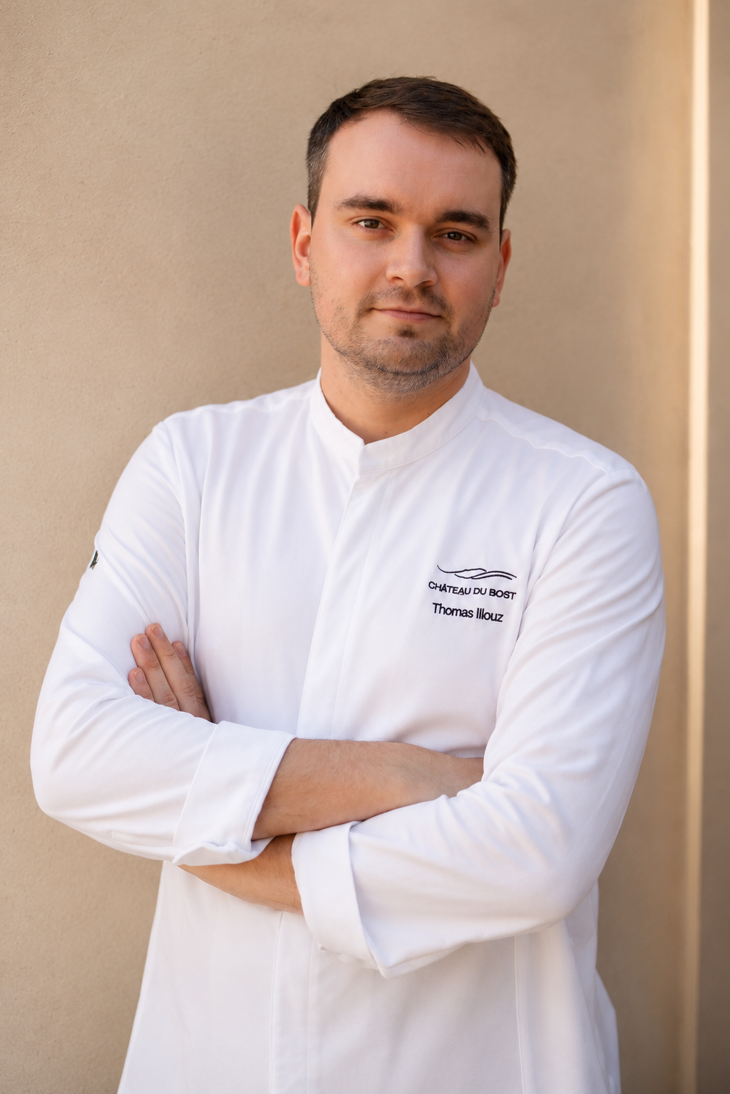 Chef Thomas Illouz au Château du Bost